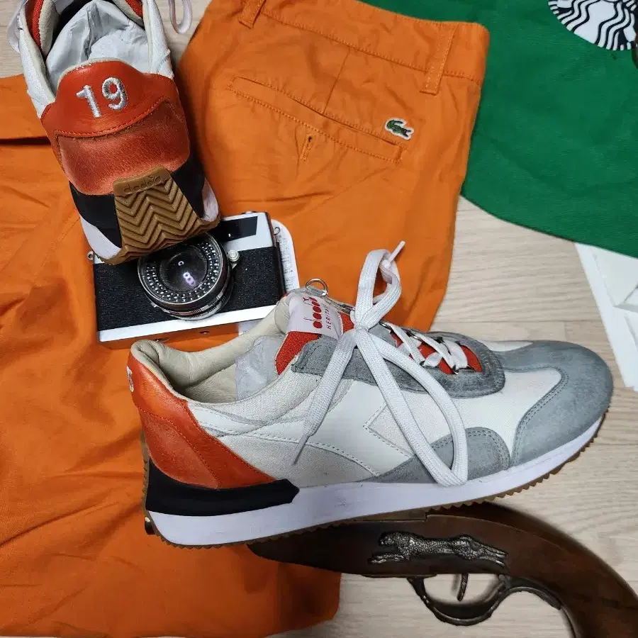 (새상품)DIADORA HERITAGE 더티 오렌지 275