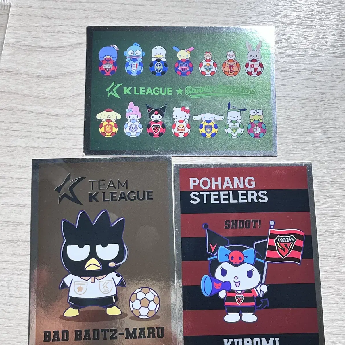 Sanrio Panini Soccer Pohang, Group, Batsumaru