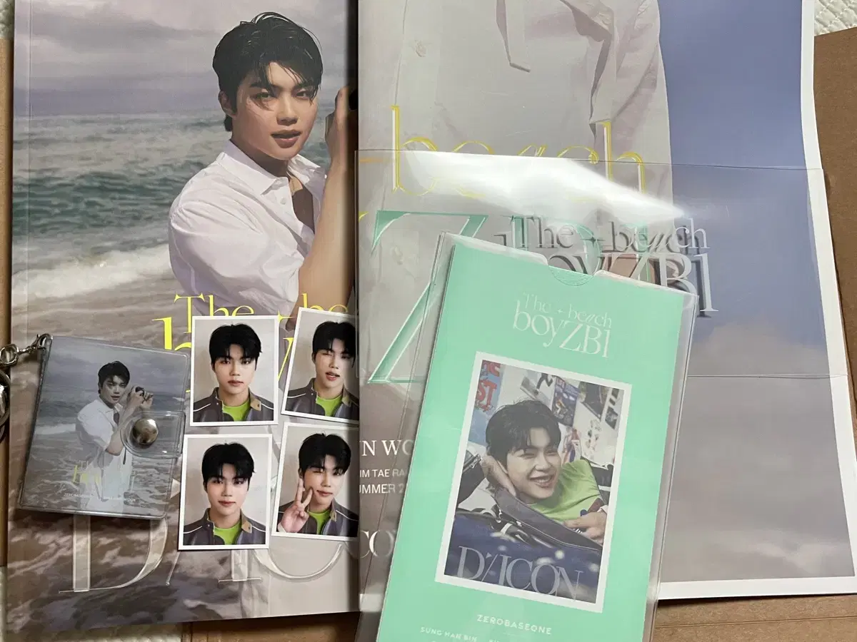 zerobaseone zb1 diicon park gunwook personal magazine wts