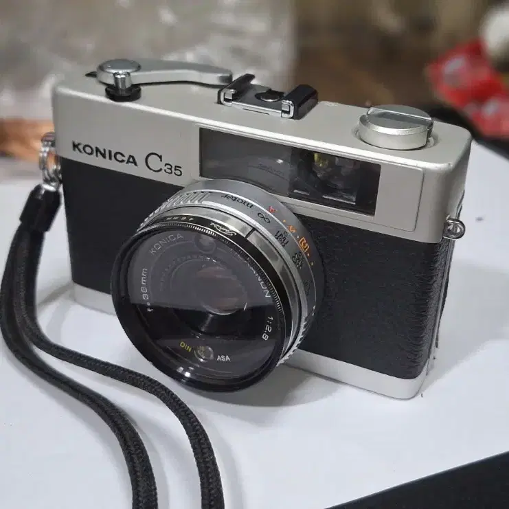 (택포) Konica 코니카 C35 E&L 빈티지 필름카메라