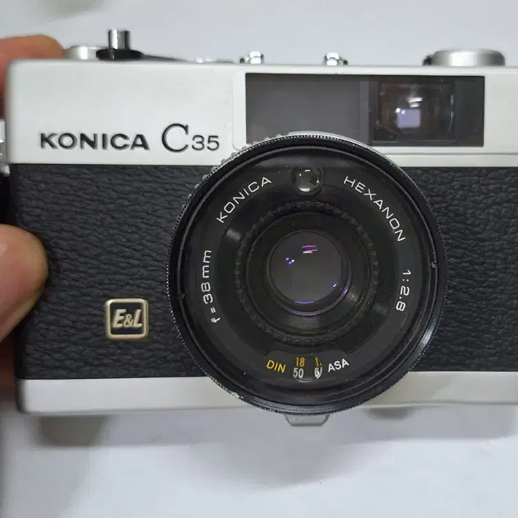 (택포) Konica 코니카 C35 E&L 빈티지 필름카메라