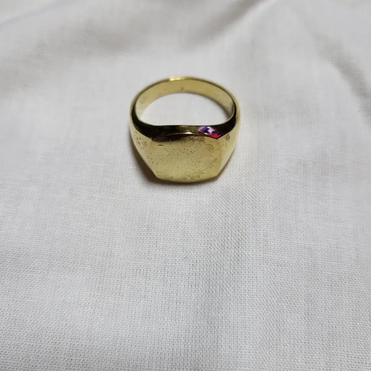 AEKKI ID RING 애끼 ID 반지 (925실버에 18K 도금)