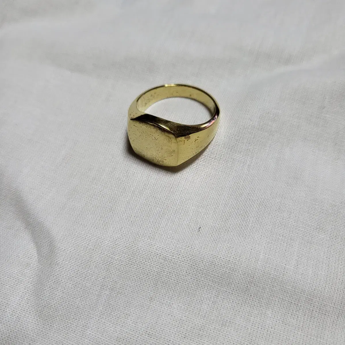 AEKKI ID RING 애끼 ID 반지 (925실버에 18K 도금)