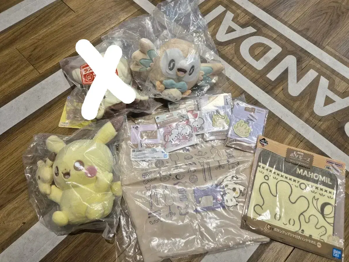 1탄,2탄 포켓피스제일복권  인형