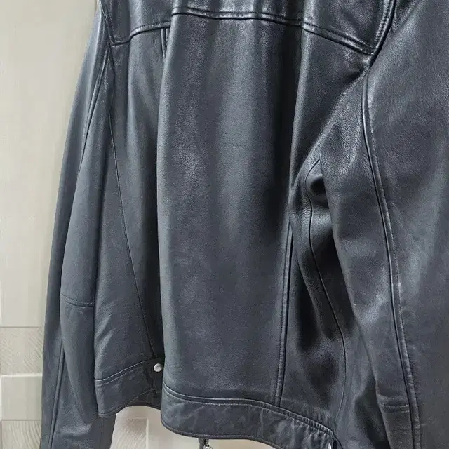 올세인츠 밀로 바이커 가죽자켓L / allsaints milo biker