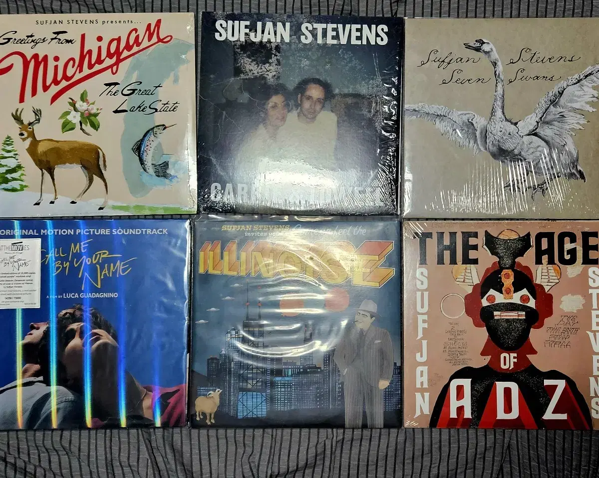 수프얀 스티븐스 LP 6종 일괄 Sufjan Stevens