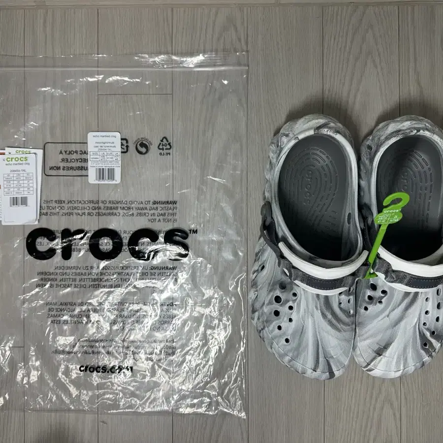 270mm 새상품 크록스 에코 클로그 문라이트 팝니다 crocs echo