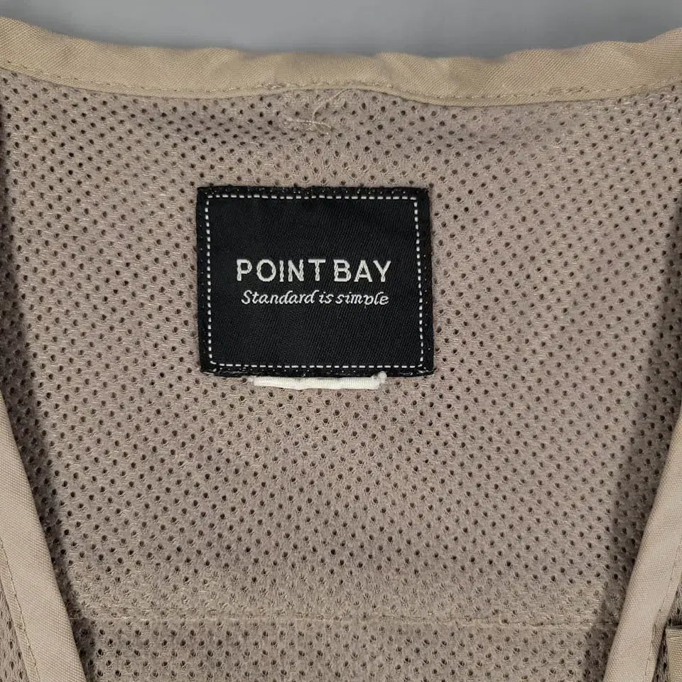 POINT BAY 피그먼트 베이지 멀티포켓 피싱 헌팅 캠핑 아웃도어 유틸