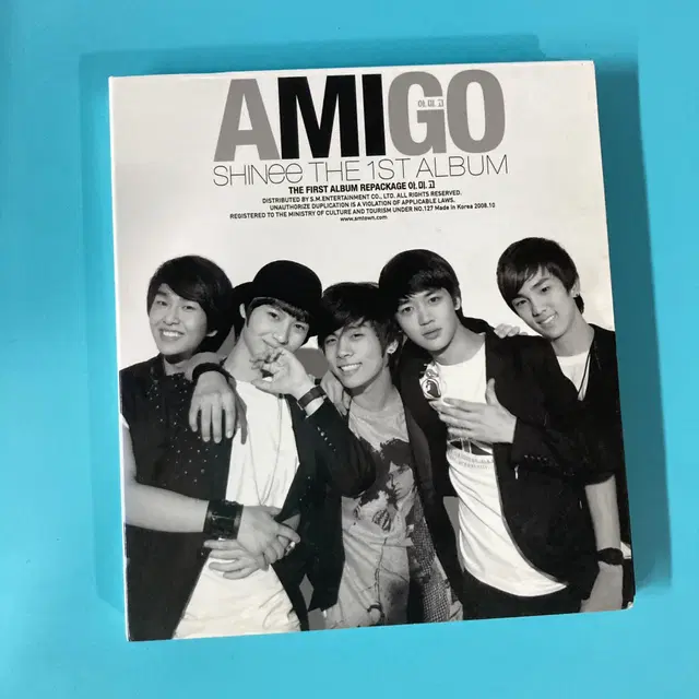 [중고음반/CD] 샤이니 Shinee 1집 리패키지 AMIGO 디지팩