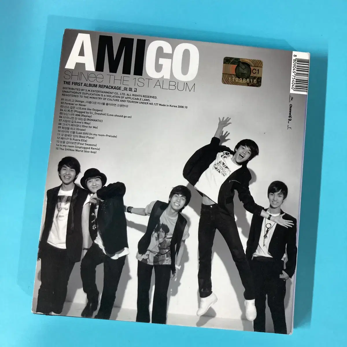 [중고음반/CD] 샤이니 Shinee 1집 리패키지 AMIGO 디지팩