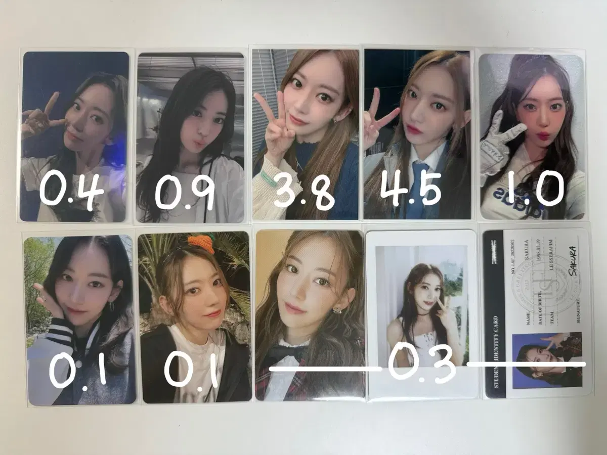 le sserafim sakura soundwave weverse ktwon4u Universal comeback show seasons greetings Jeju photocard