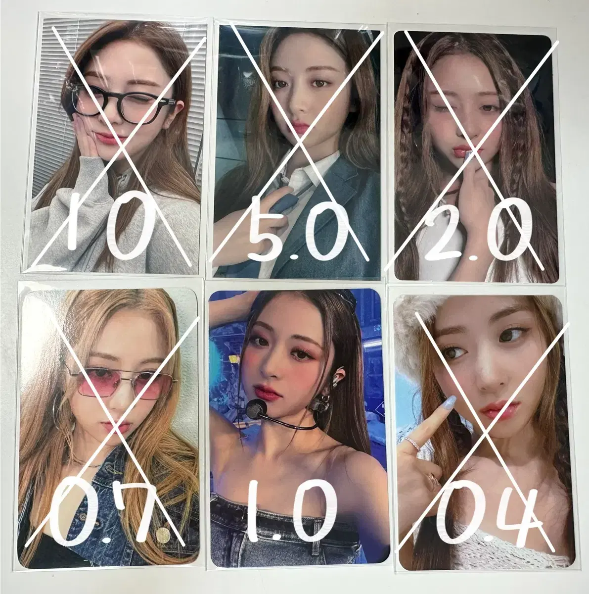 le sserafim huh yunjin weverse japan universal weverse ktwon4u comeback show bloo photocard