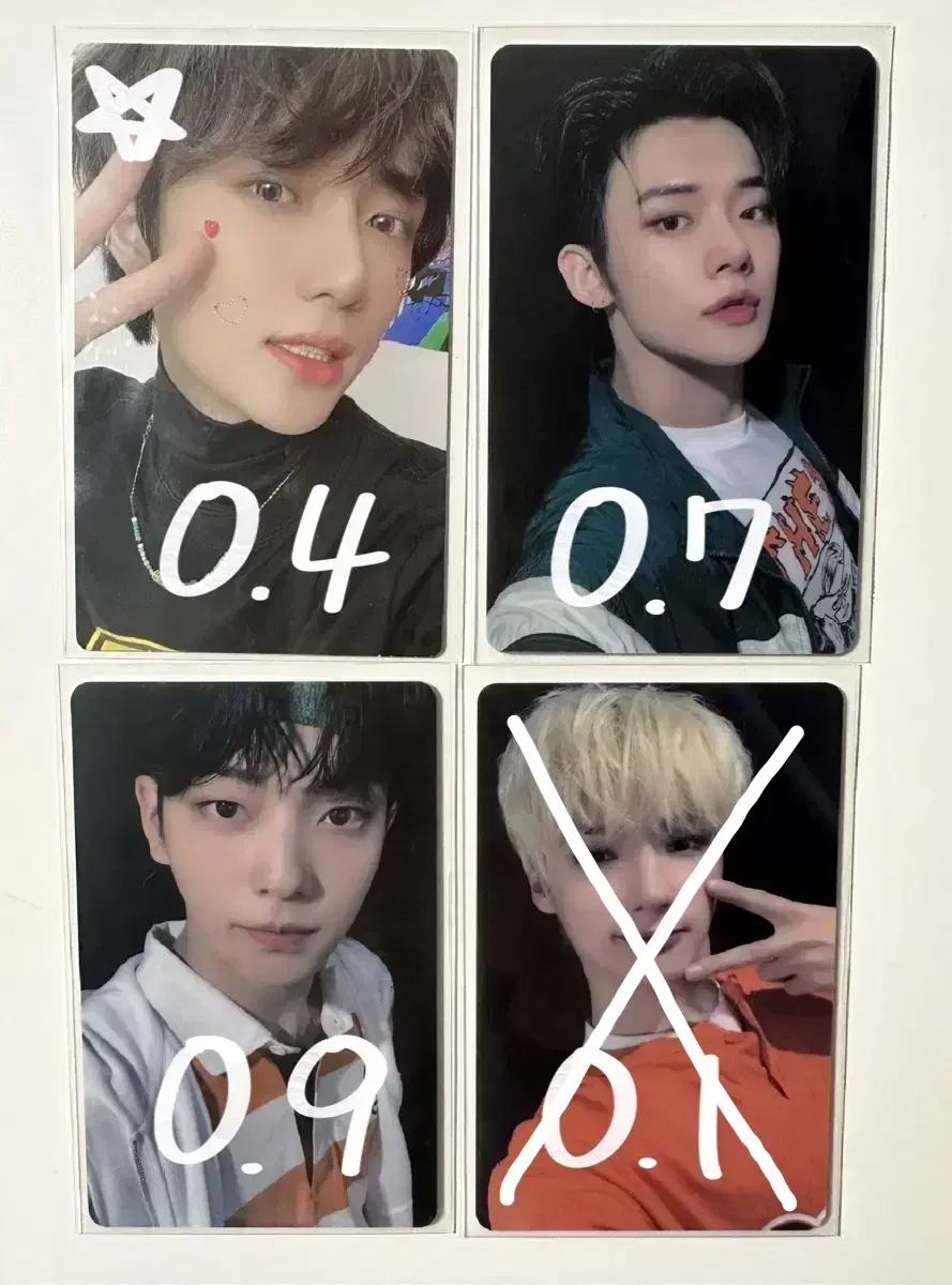 txt Bloo Hour Paoi powerstation ld photocard beomgyu yeonjun soobin hueningkai photocard