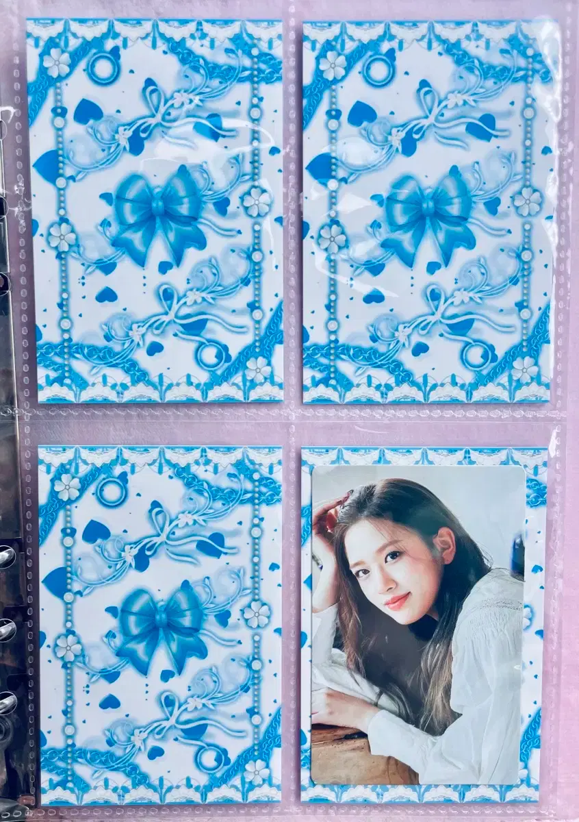 3+1/paper16)Chocolate ribbon double-sided binder paper