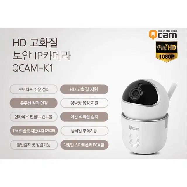 100만화소 HD ip CCTV 카메라