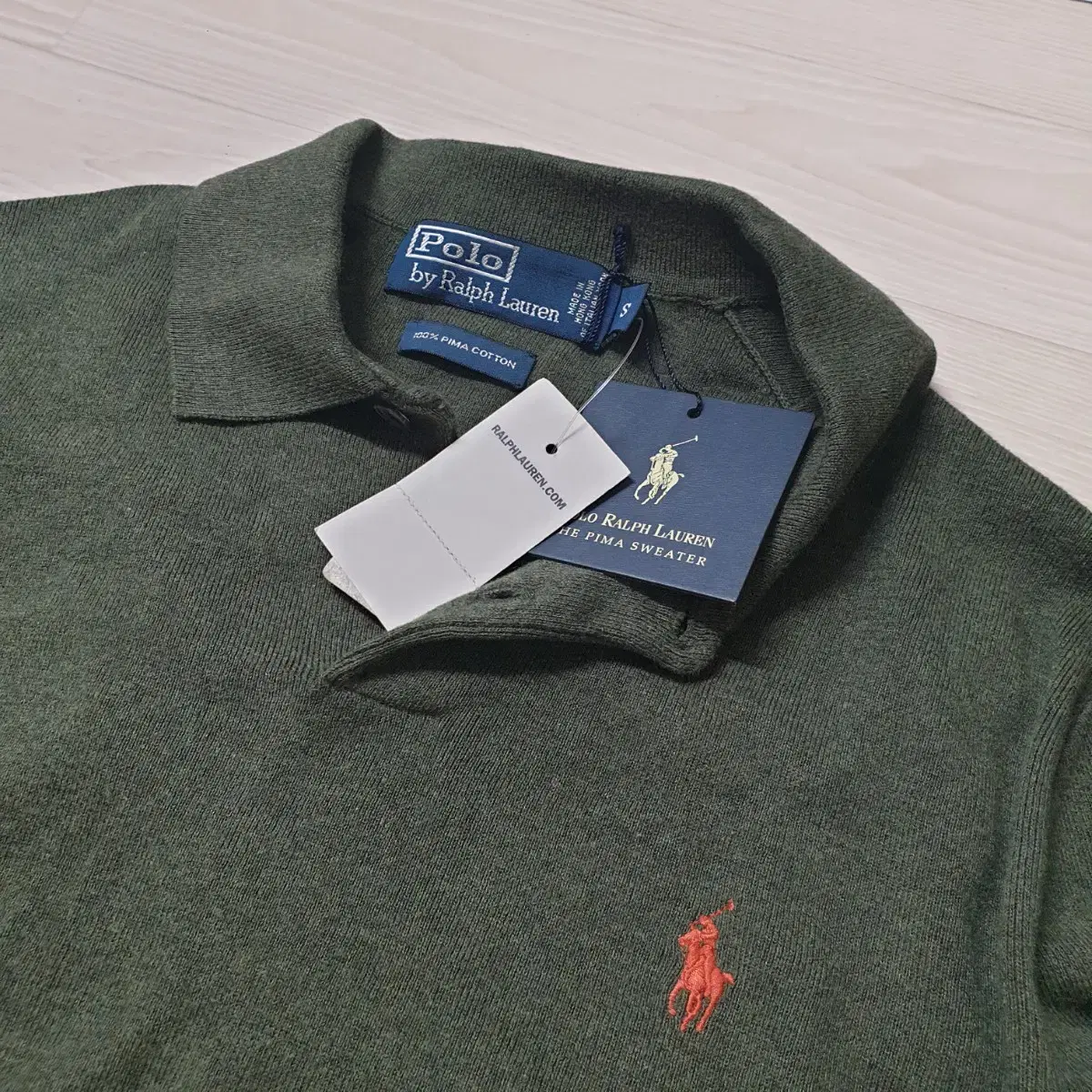 [ New ] Polo Ralph Lauren _ 100% pima cotton _ knit 110