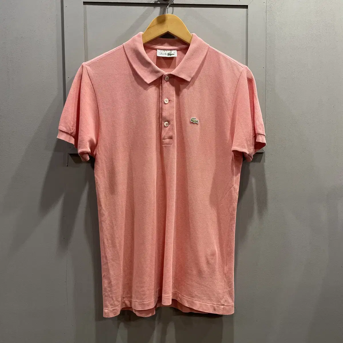 (95) Lacoste Vahn Short Sleeve Kara Tee Peach Pink