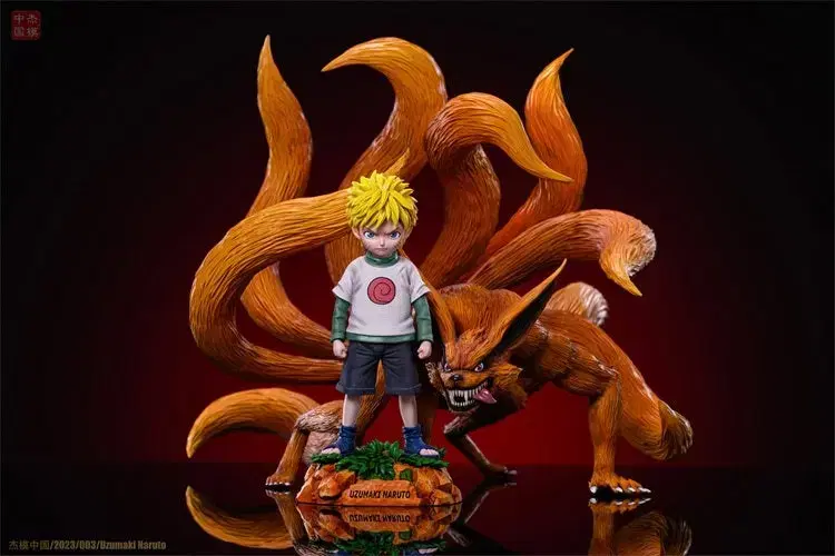 [Pre-Order] JIEMO Kurama Junior Naruto Resin Statue - Naruto Shippuden [Overseas Shipping].