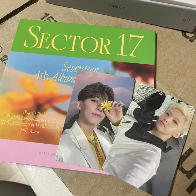 세븐틴 Sector 17 섹터 앨범 컴팩트 버전 호시 정한 도겸 포카