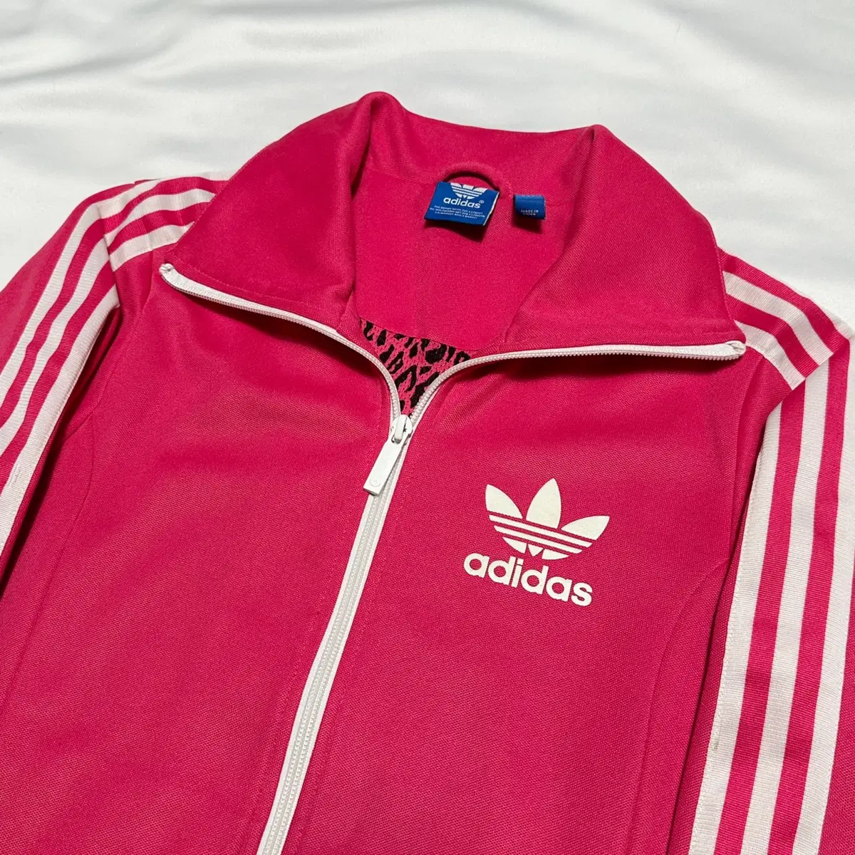 90 Adidas Women's Europa Pink Track Top