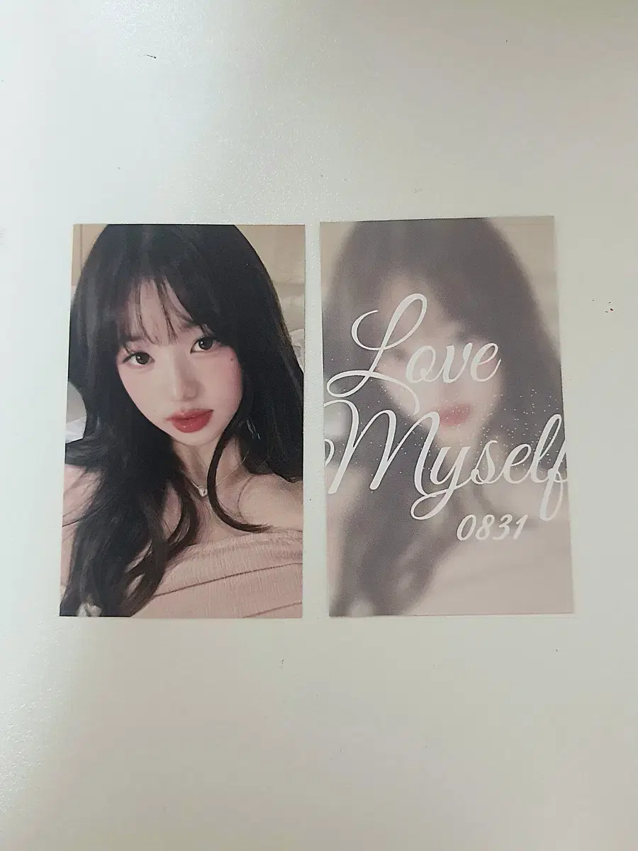 Ive Love Myself unofficial goods sold 8 copies = 1 set = 0.1 (