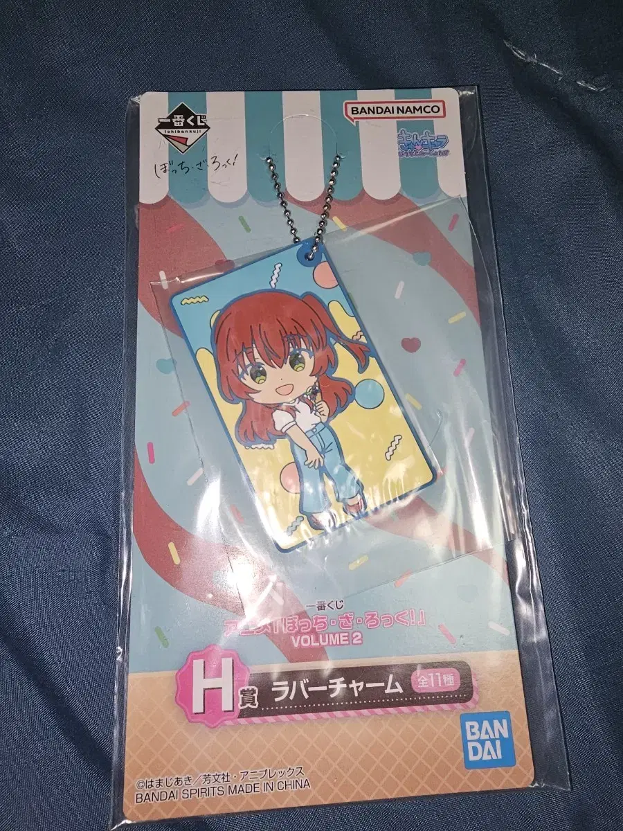 BotchtheLock First Lottery Kuji H-san Kita Ikuyo Rubber Keyring