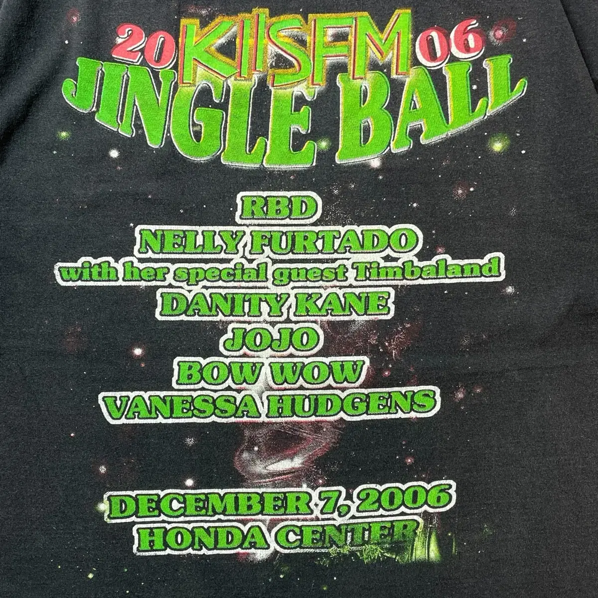 L-XL)00's KIIS-FM Jingle Ball 티셔츠