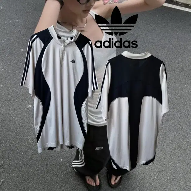 ADIDAS loose-fit pk track jersey top