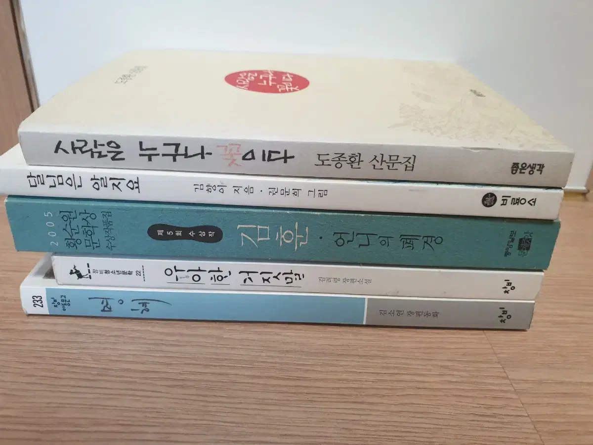 도서 소설책 산문책 5권 모두 15000원에 싸게 팝니다~