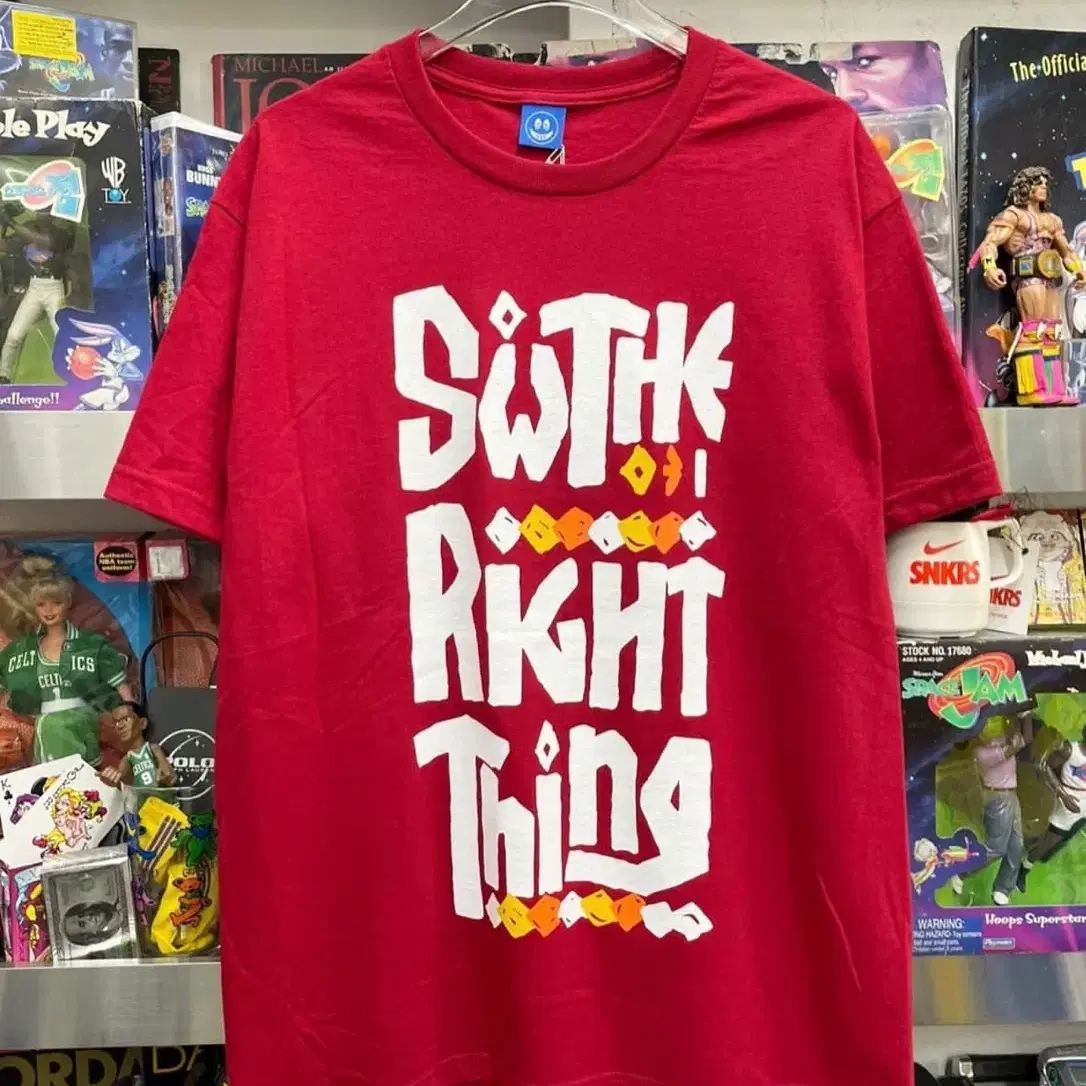 SW031 SW THE RIGHT THING TEE RED