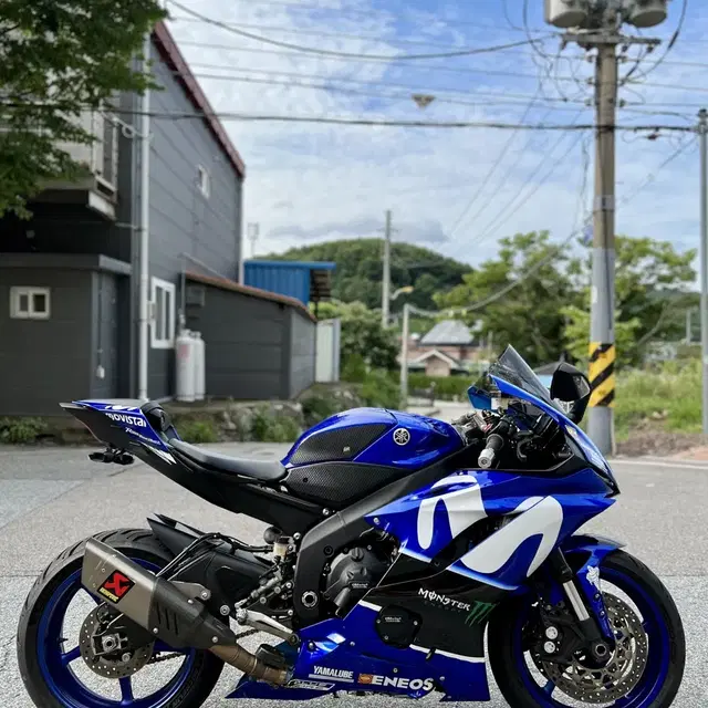 (대차가능) 야마하 YZF R6 20년식 아크라포빅 풀배기 2만키로