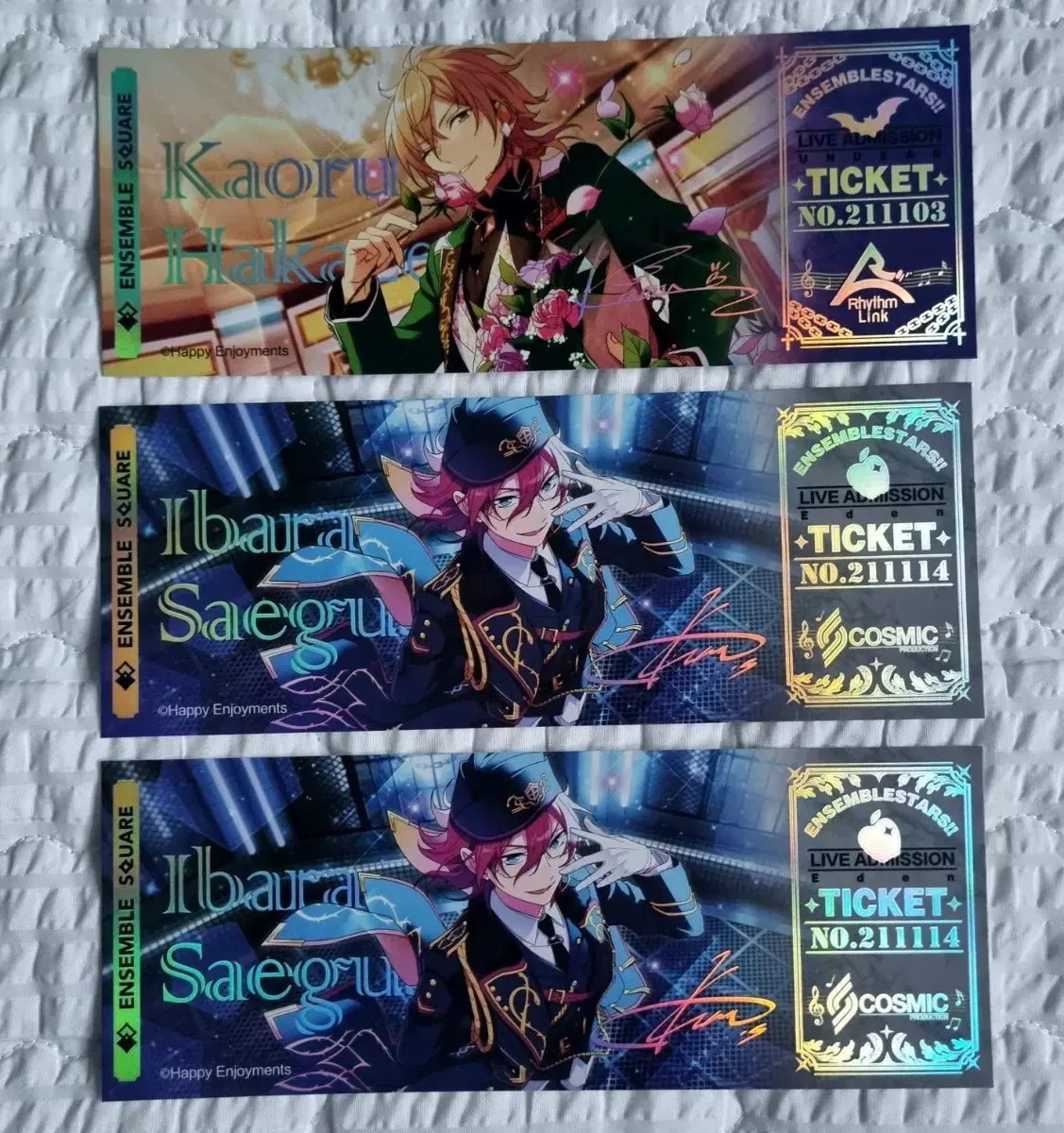 Angstar Ensemble Stars Hakaze Kaoru Saegusa Ibar Live Ticket 2