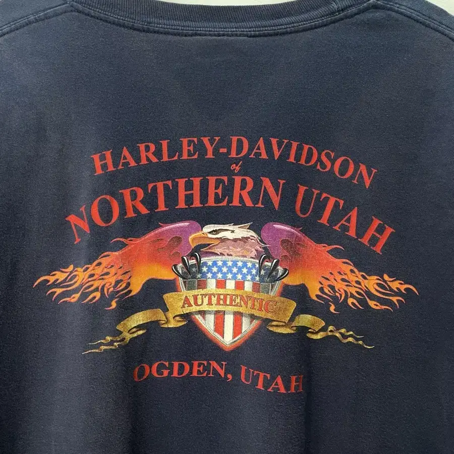 (XL) Harley Davidson 할리 반팔티