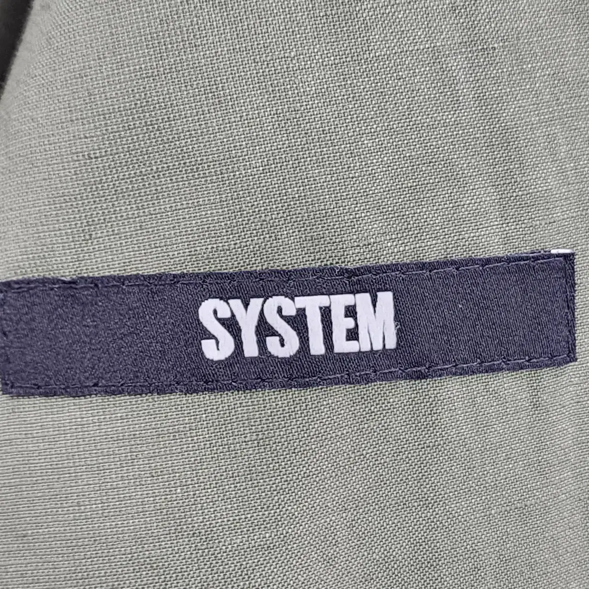 [105] SYSTEM 시스템 마 혼용 자켓