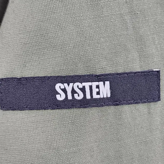 [105] SYSTEM 시스템 마 혼용 자켓