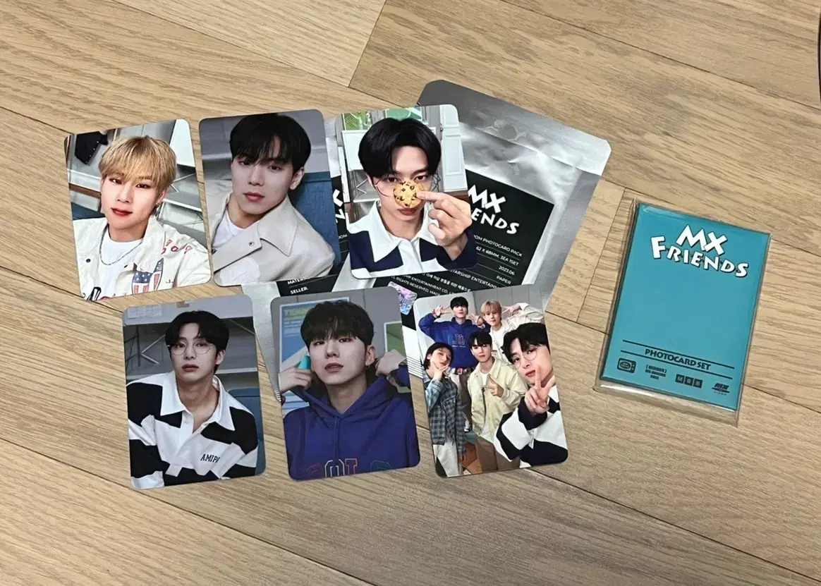 Tactical/ monstax 7th fan con photocard bulk/on-site event photocard