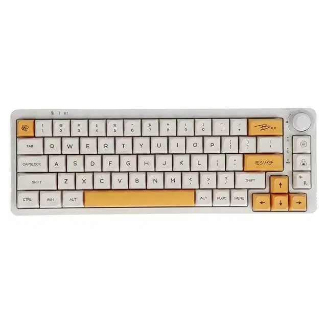 허니 밀크 키캡 pbt xda 140키 Eng