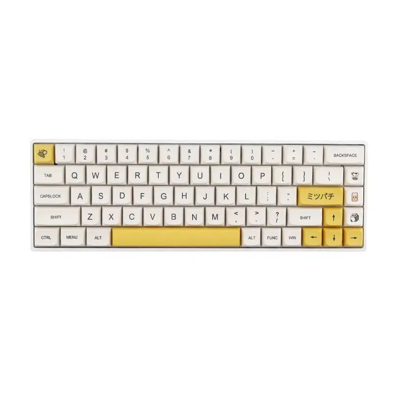 허니 밀크 키캡 pbt xda 140키 Eng