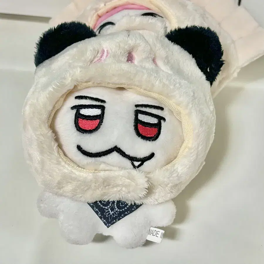 10cm 인형 팬더모자