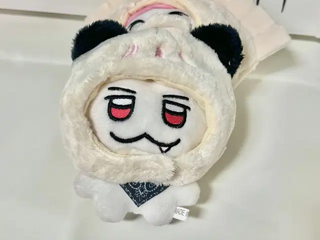 10cm 인형 팬더모자