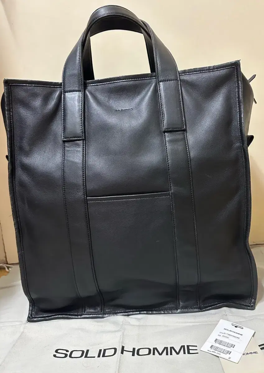 Solid Homme Leather Bag