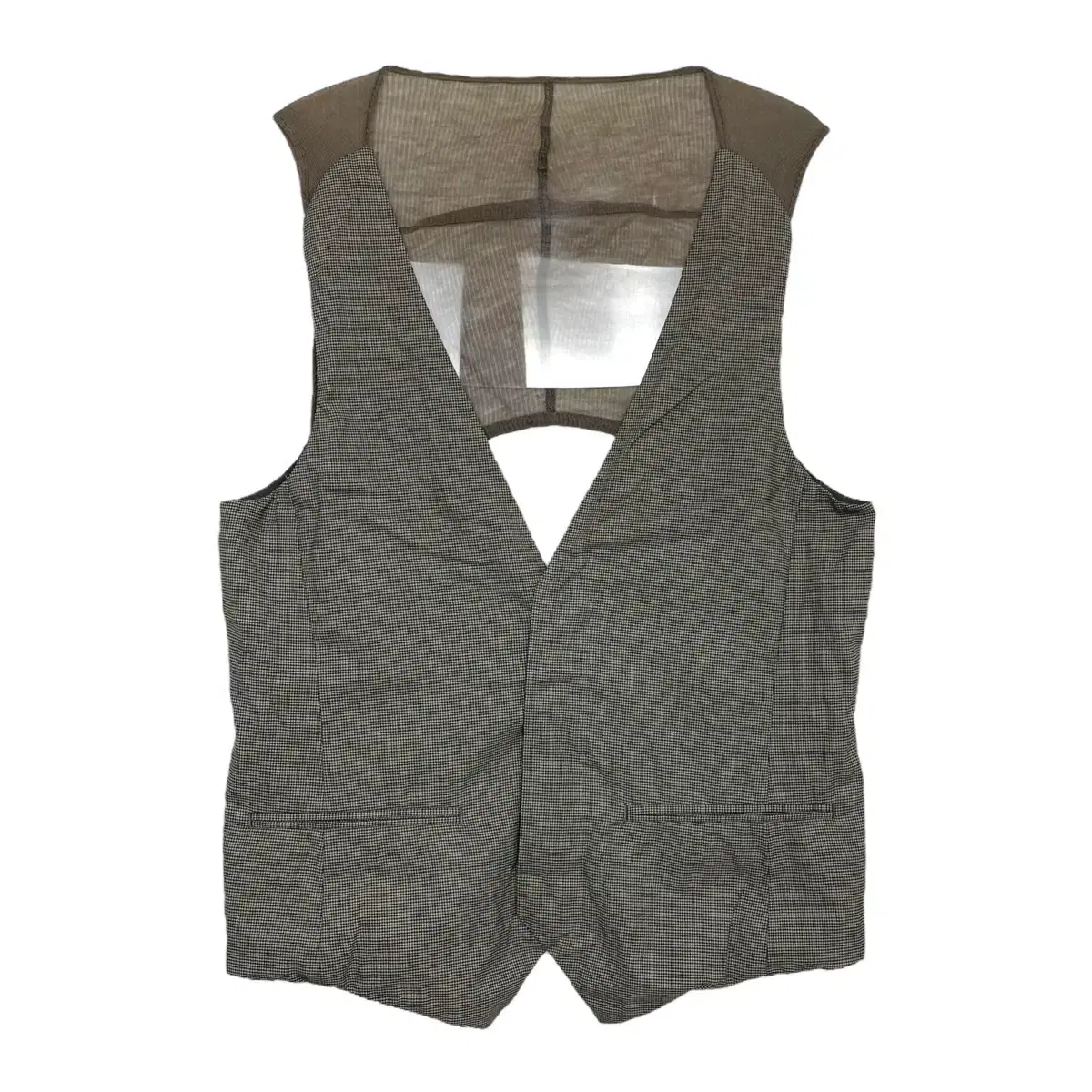 Undercover patterned vest jo