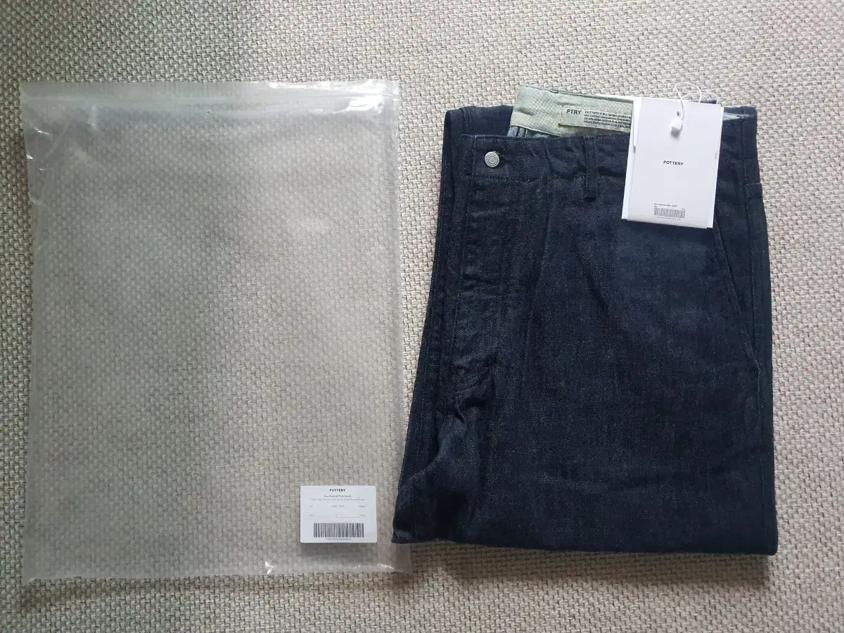 Pottery One Wash Wide Denim bloo size 3,5 new