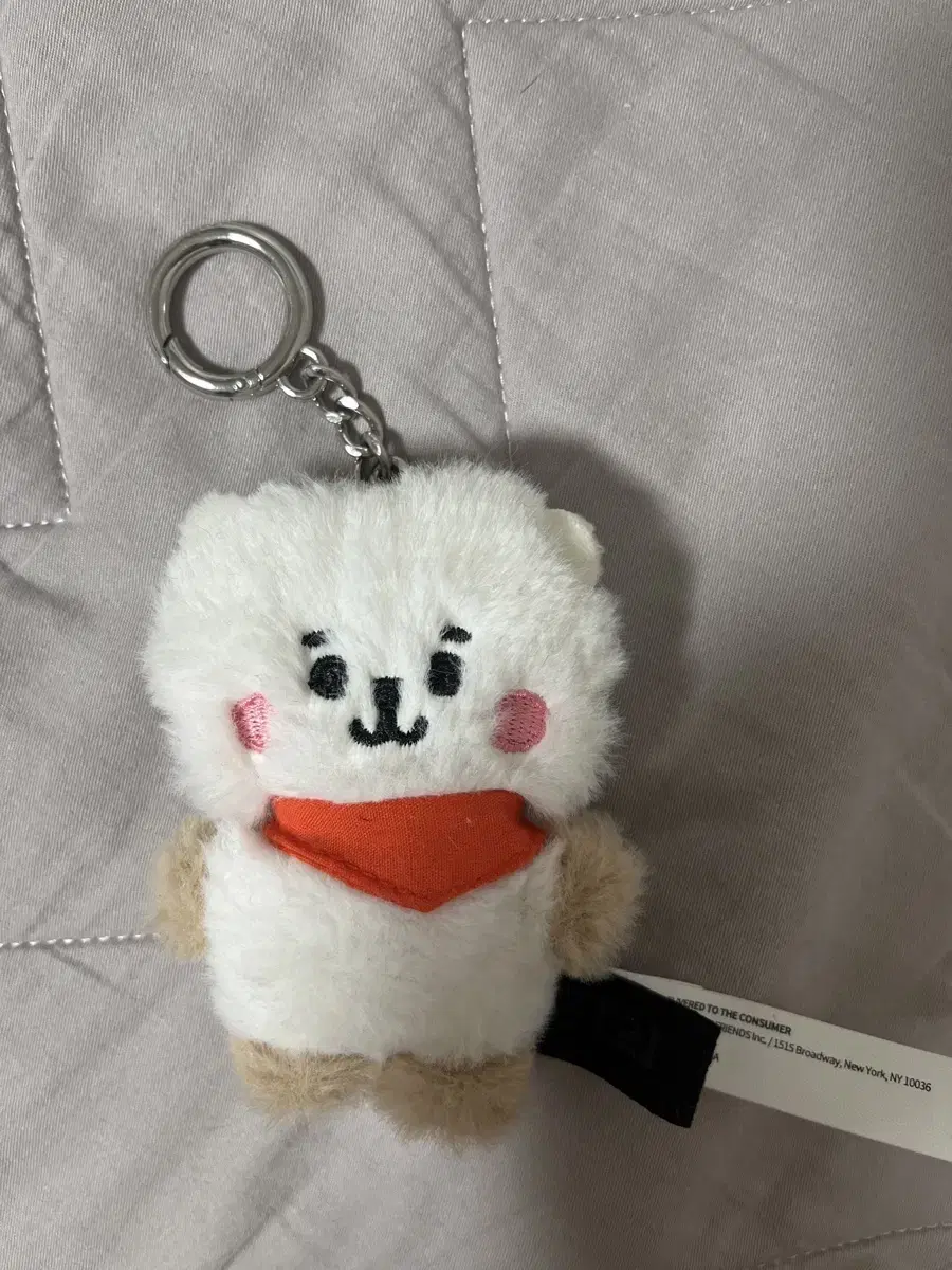 BT21 Aljay RJ Flapper Baekcham doll keyring bangtan Kim Seokjin