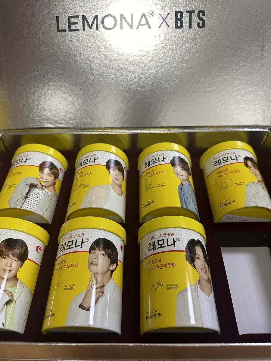 BTS BTS LEMONA LEMONA empty box wts