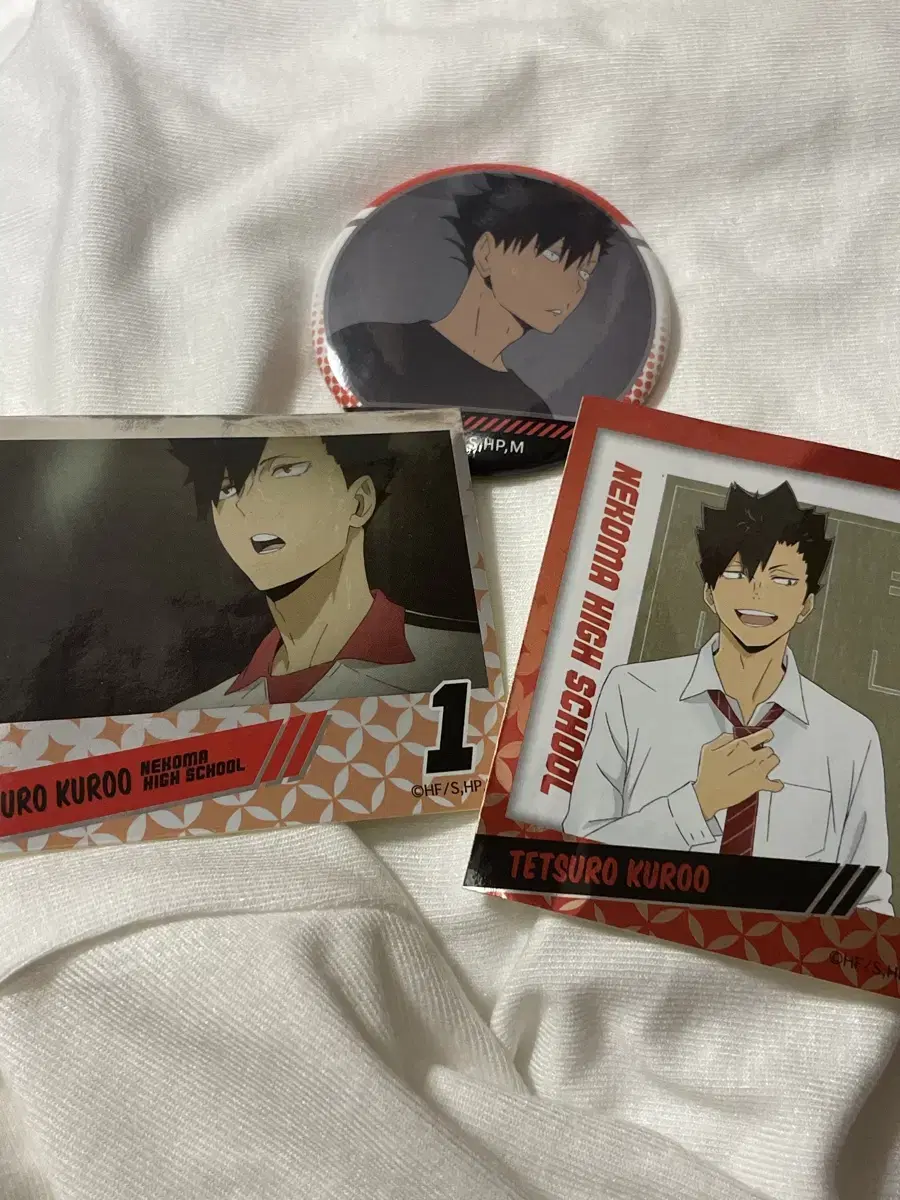 Haikyuu Kuroo Can Badge Sticker