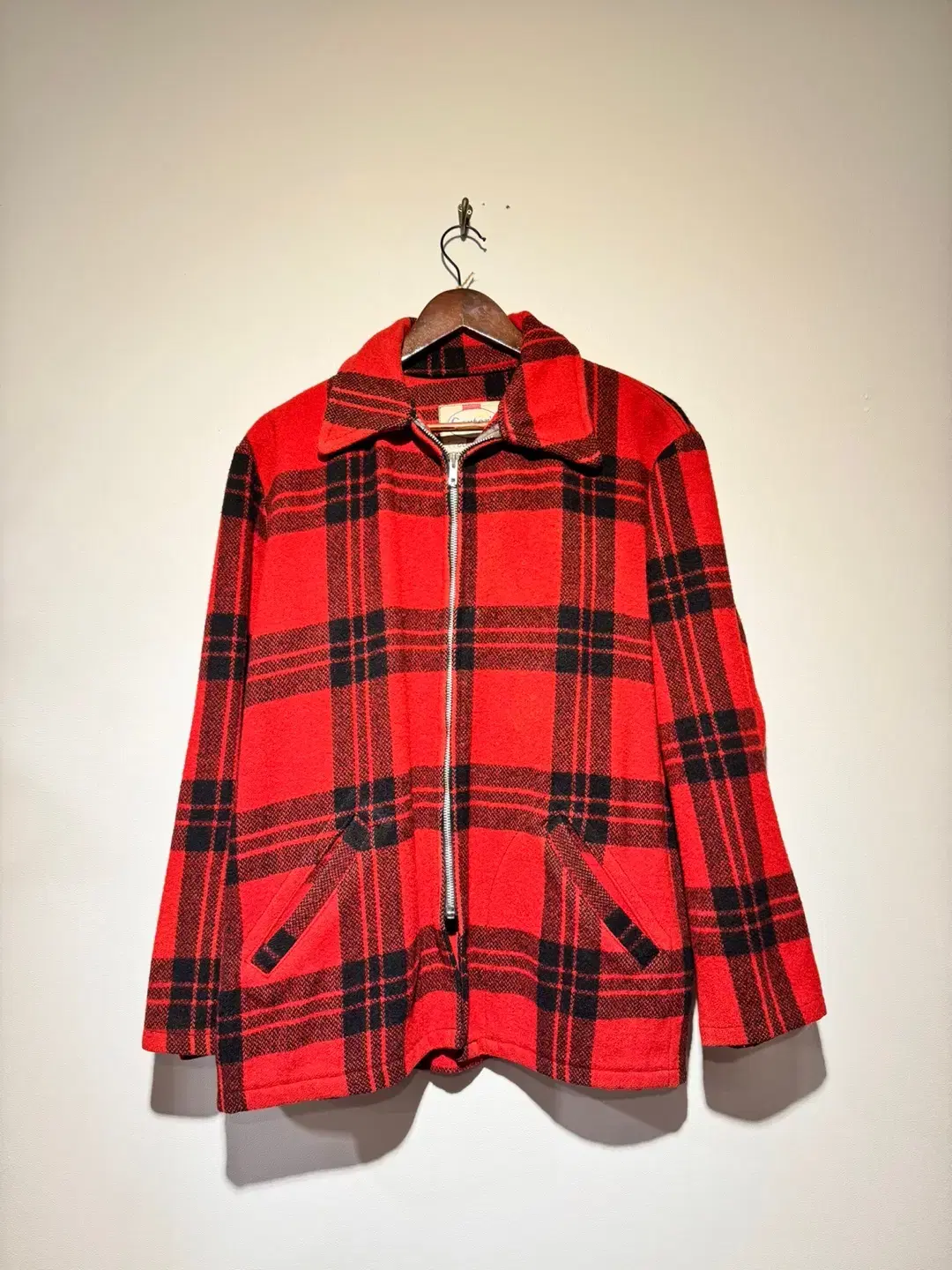 70's Carter's Buffalo Check Wool Jacket