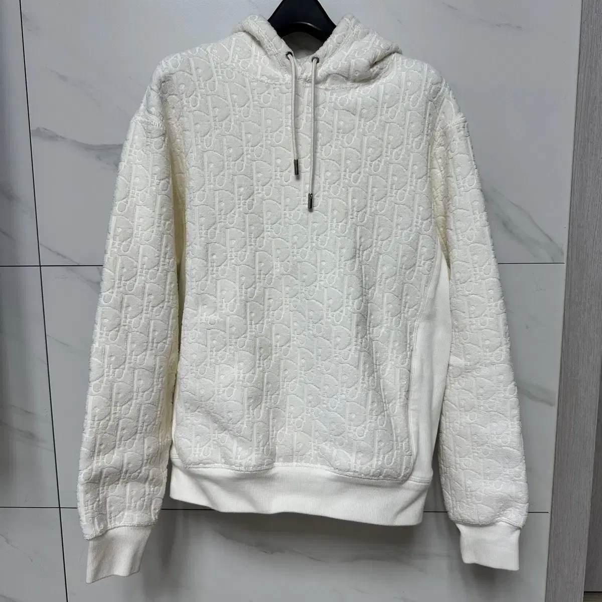 [S+ grade / same day shipping] Dior terry hoodie size M