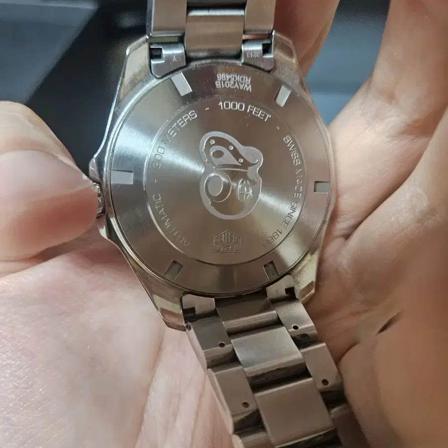 아쿠아레이서 43mm 청판 오토 2020년판