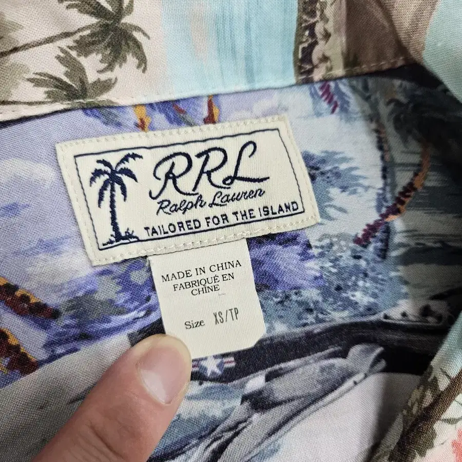 RRL 캠프 하와이안셔츠